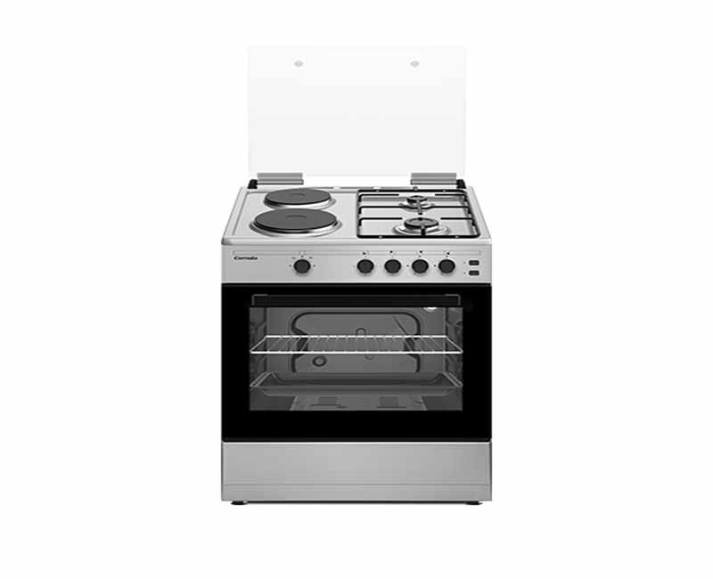 CORREDO CUISINIERE 2 PLAQUES ELECTRIQUE + 2 PLAQUES GAZ AVEC FOUR