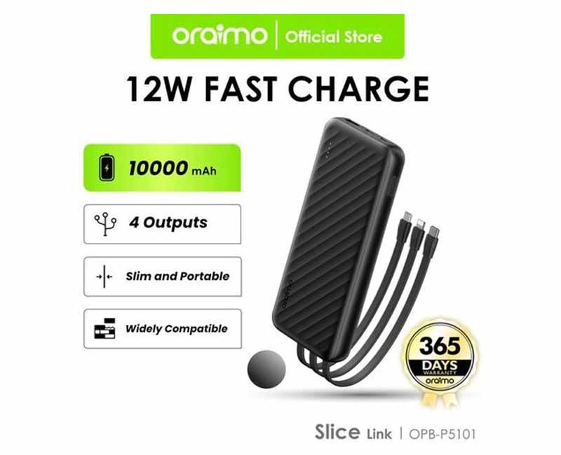 Oraimo Power Bank 10000mAh