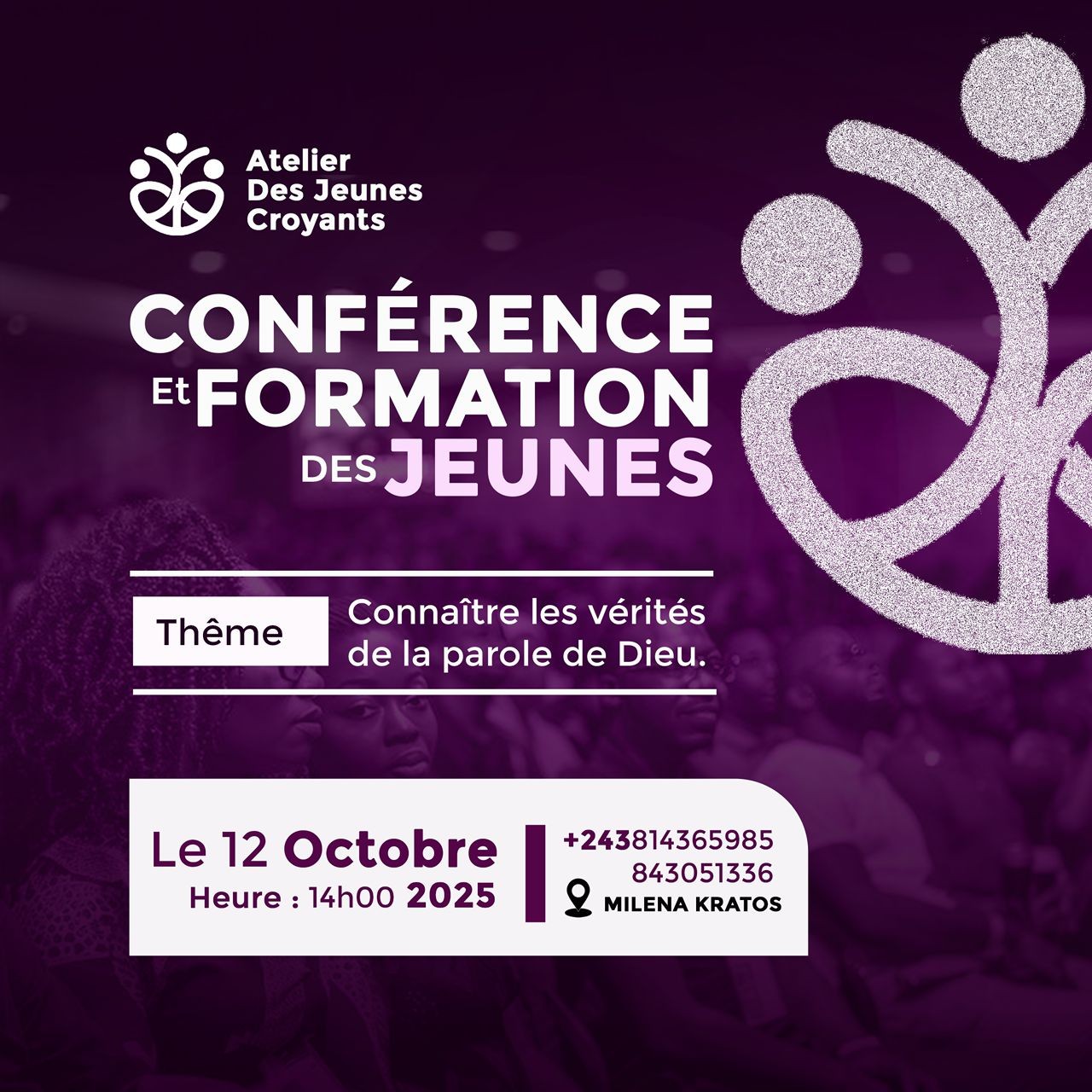 Billet d'entrée pour la formation des jeunes croyants