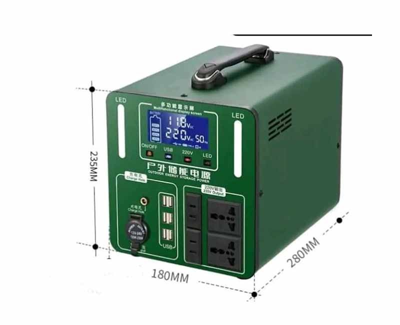Station d'énergie portable, modèle T901 (2000wh)