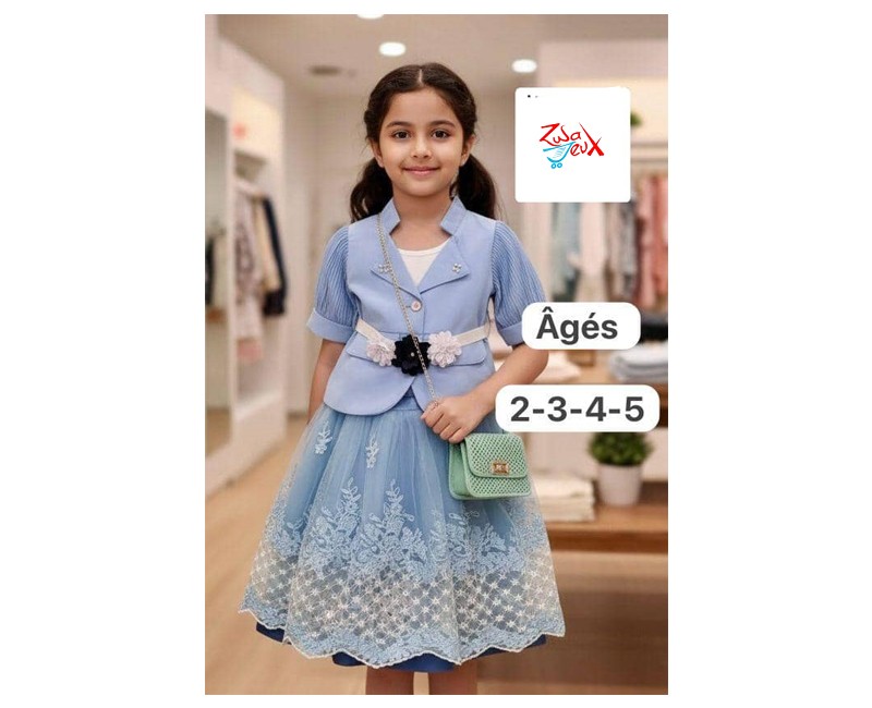 Ensemble haut + jupe pour petite fille 👧💖