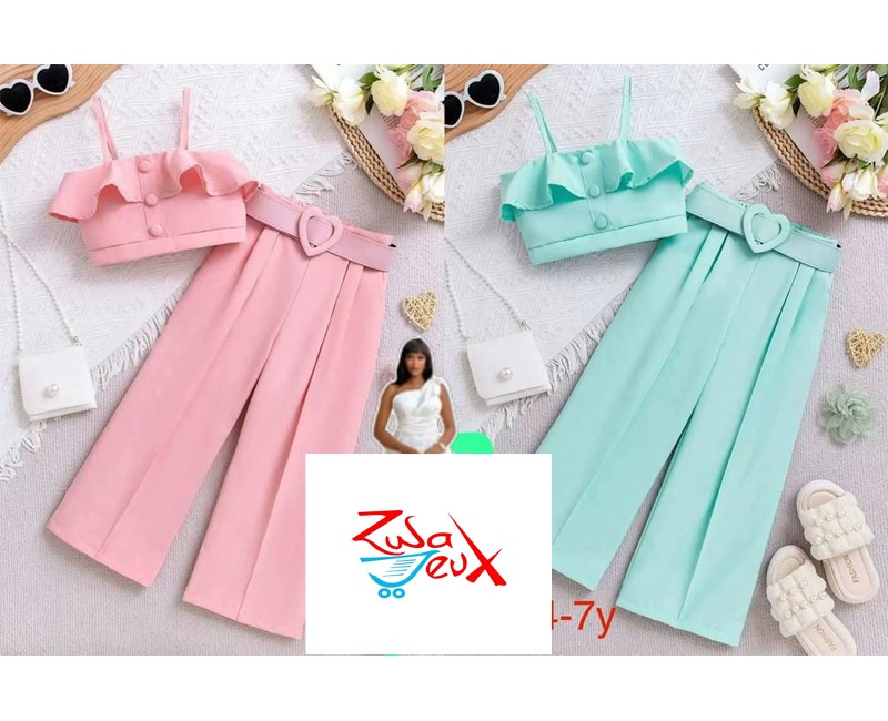 ensemble 2 pièces pour fille