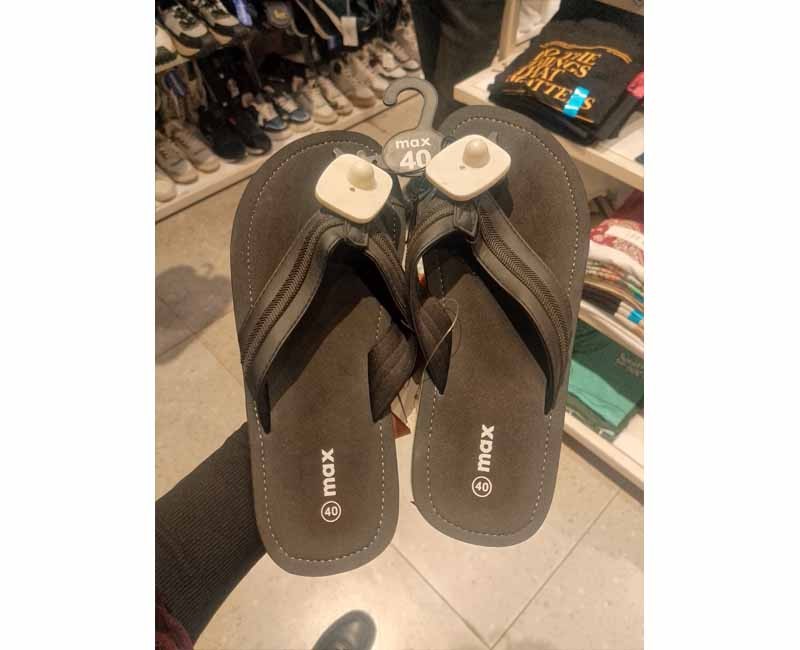 Tongs Max Noir – L'Essentiel Estival pour Homme